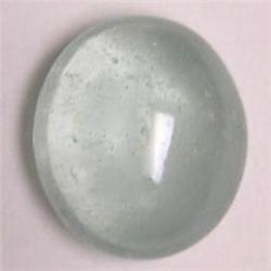 9.41 CTS OVAL AQUAMARINE CABOCHON 13x15 MM