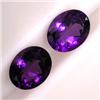 Image 1 : 4.40 CTS 2 OVAL AMETHYSTS 10X8 MM