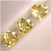 Image 1 : 4.60 CTS LOT OF HEART SHAPED CITRINE 8x7 MM