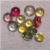 Image 1 : 4.00 CTS LOT OF MULTICOLOR ROUND SAPPHIRES - DIFFERENT SIZES