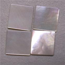 12x12 MM LOT OF SQUARE MOTHER OF PEARL SLABS