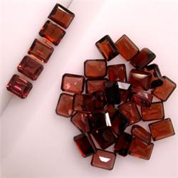 20 CTS LOT OF EMERALD CUT GARNET 5x4 MM