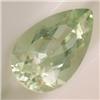 Image 1 : 5.81 CTS PEAR GREEN AMETHYST 16x10 MM