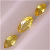 Image 1 : 0.88 CTS LOT OF 3 MARQUISE SHAPED SAPPHIRES - DIFFERENT SIZES