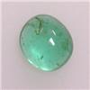 Image 1 : 0.64 CTS EMERALD CABOCHON 5.5x5 MM