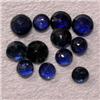 Image 1 : 2.50 CTS LOT OF ROUND BLUE SAPPHIRE - DIFFERENT SIZES
