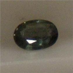 0.41 CTS OVAL SAPPHIRE 5x3 MM