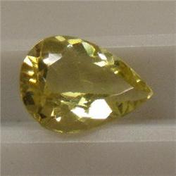 4.80 CTS PEAR SHAPED LEMON CITRINE 10.5x14 MM