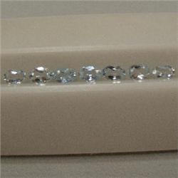 3+ CTS LOT OF OVAL AQUAMARINE 6x4 MM