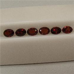 5.30 CTS LOT OF OVAL GARNET 7x5 MM