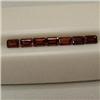 Image 1 : 4.50 CTS LOT OF EMERALD CUT GARNET 6x4 MM