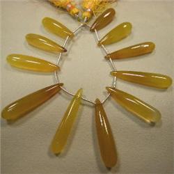 120+ CTS AGATE BRIOLETTE STRAND