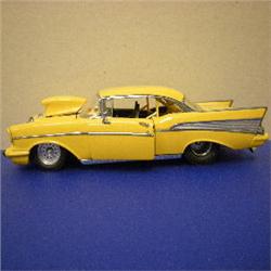 REPLICA 1957 CHEVY PRO STREET HARD TOP - FAIR CONDITION