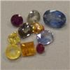 Image 1 : 4 CTS LOT OF MULTICOLOR SAPPHIRES - DIFFERENT SIZES AND SHAPES