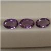 Image 1 : 8.26 CTS LOT OF OVAL SHAPED AMETHYST 11x7 MM
