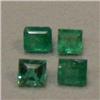 Image 1 : 0.68 CTS LOT OF SQUARE CUT EMERALD