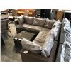 Image 2 : PATIO FLARE NAPIER 92"X92" BROWN CORNER SECTIONAL PATIO SET