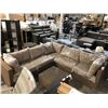 Image 2 : PATIO FLARE NAPIER 92"X92" BROWN CORNER SECTIONAL PATIO SET
