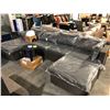 Image 2 : PATIO FLARE SARAH 124"W  GREY PATIO SET
