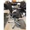Image 2 : HERMAN MILLER AERON BLACK/STAINLESS STEEL FULLY ADJUSTABLE TASK CHAIR SIZE C RETAIL $2062