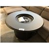 Image 2 : PARAMOUNT 42" ROUND BLACK FIRE TABLE