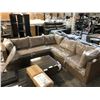 Image 2 : PATIO FLARE NAPIER 92"X92" BROWN CORNER SECTIONAL PATIO SET