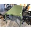 Image 1 : HAY PALISSADE COLLECTION  GREEN 66" X 32" PATIO TABLE