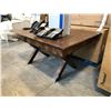 Image 2 : BEACHWOOD RUSTIC 64" X 42" DINING TABLE