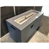 Image 2 : PARAMOUNT MODEL FP-415 GREY FIREPIT TABLE WITH CONVERTIBLE BURNER IN BOX