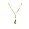 Image 3 : 23.21 Gram Total Weight Gold Nugget Necklace