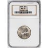 Image 1 : 1939 Washington Quarter Coin NGC MS67