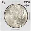 Image 1 : 1934-D $1 Peace Silver Dollar Coin