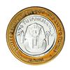 Image 1 : .999 Silver Luxor Las Vegas, NV Casino $10 Casino Limited Edition Gaming Token
