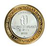 Image 2 : .999 Fine Silver Treasure Island Las Vegas, Nevada $10 Limited Edition Gaming Token
