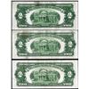 Image 2 : Lot of (3) 1928G $2 Legal Tender Notes