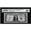 Image 1 : 1935A $1 Hawaii Silver Certificate WWII Emergency Note PMG About Uncirculated 58EPQ