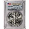 Image 1 : 2013-(W) American Silver Eagle Coin PCGS MS70 First Strike West Point