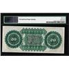 Image 2 : 1872 $20 State of South Carolina Obsolete Note PMG Gem Uncirculated 65EPQ