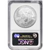 Image 2 : 2007-W $1 Burnished American Silver Eagle Coin NGC MS69
