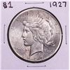 Image 1 : 1927 $1 Peace Silver Dollar Coin