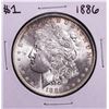 Image 1 : 1886 $1 Morgan Silver Dollar Coin
