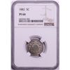 Image 1 : 1869 Proof Shield Nickel Coin NGC PF64