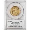 Image 2 : 2016-W Walking Liberty Half Dollar Commemorative Gold Coin PCGS SP70 First Strike