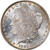 Image 4 : 1881-CC VAM-4 $1 Morgan Silver Dollar Coin ANACS MS63 GSA Amazing Toning