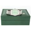 Image 7 : Rolex Men's Stainless Steel Green Diamond Datejust Wristwatch