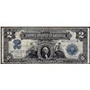 Image 1 : 1899 $2 Mini-Porthole Silver Certificate Note