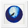 Image 1 : Wyland "Dolphin Flight In Blue" Original Watercolor On Paper