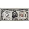 Image 1 : 1934A $5 Hawaii WWII Emergency Issue Federal Reserve Note