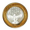 Image 1 : .999 Fine Silver Luxor Las Vegas, Nevada $10 Limited Edition Gaming Token