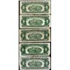 Image 2 : Lot of (5) 1928D/1928G/1928F $2 Legal Tender Notes